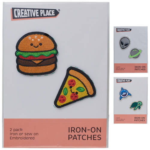 Group 1, Embroidered Iron-on Patches