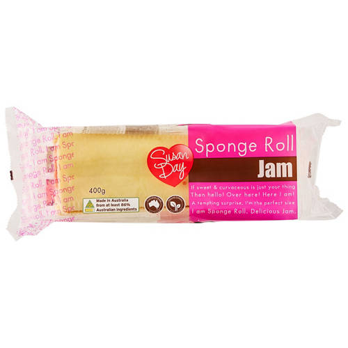Front shot 3, Jam Sponge Roll 400g