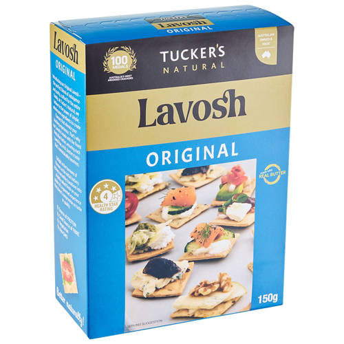 Front shot 1, Lavosh Original Crackers 150g