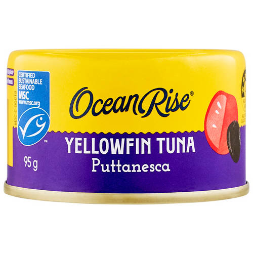 Front shot 2, Yellowfin Tuna in Puttanesca 95g