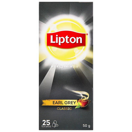 Front shot 2, Earl Grey Tea 25 Bags 50g