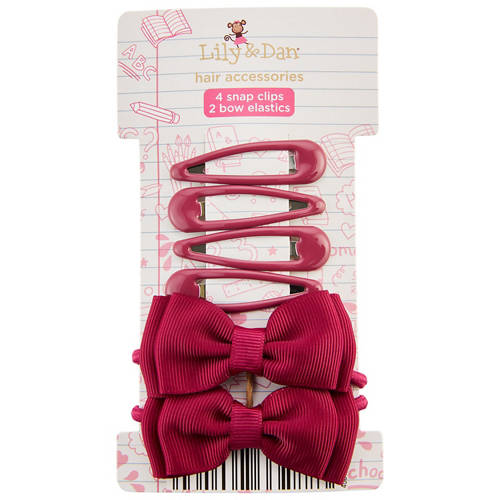 Front shot 1, Assorted School Hair Accessories