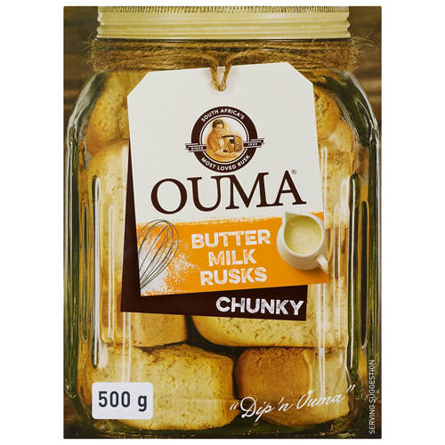 Front shot 2, Buttermilk Rusks 500g