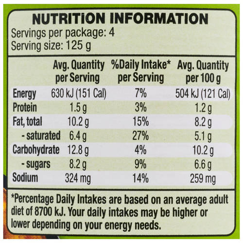 Nutrients 1, Indian Simmer Sauce Korma 500g