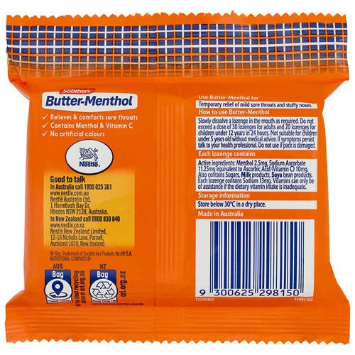 Front shot 2, Butter Menthol Multipack