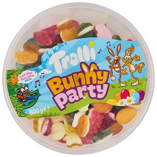 Front shot 2, Bunny Party Tub 600g