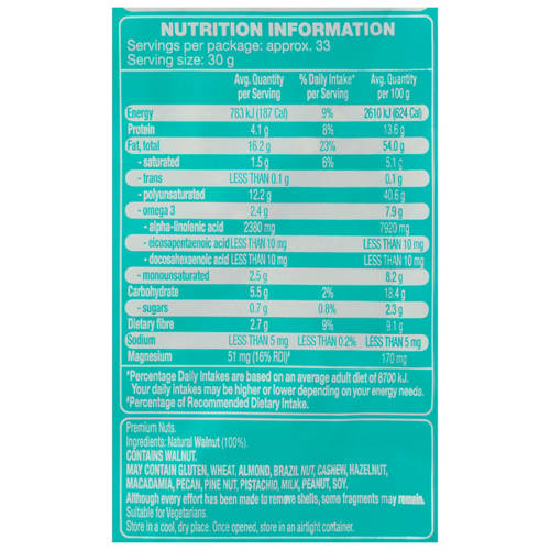 Nutrients 1, Walnuts 1kg