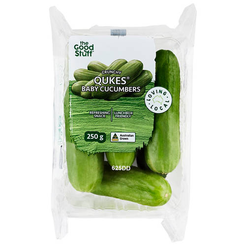 Front shot 2, Baby Cucumbers 250g