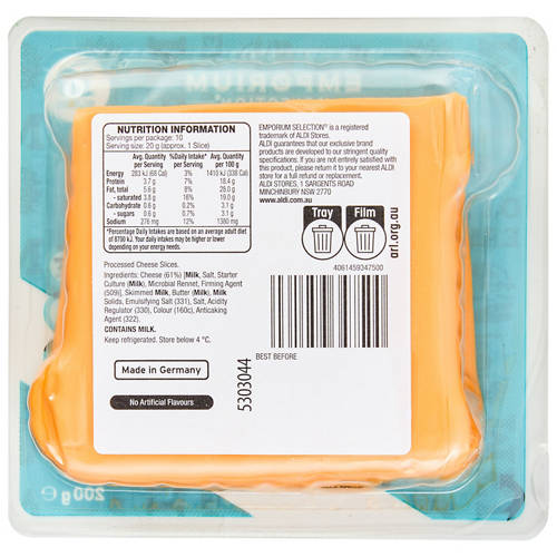 Front shot 2, Burger Slices 200g