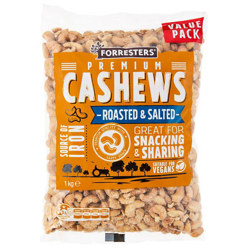 Front shot 1, Cashews Roasted & Salted 1kg