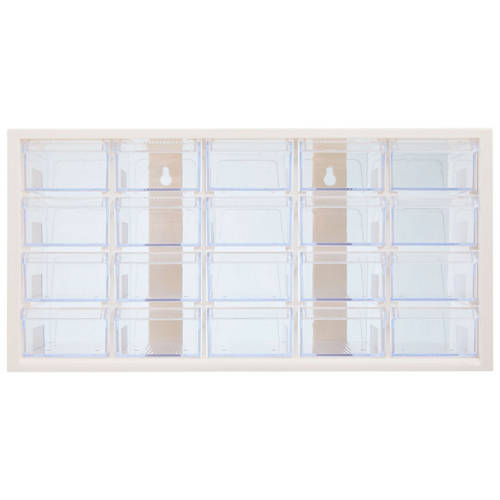 Front shot 4, Plastic Drawer Organiser