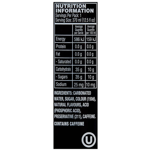 Nutrients 1, Jarritos Mexican Cola Soda 370ml