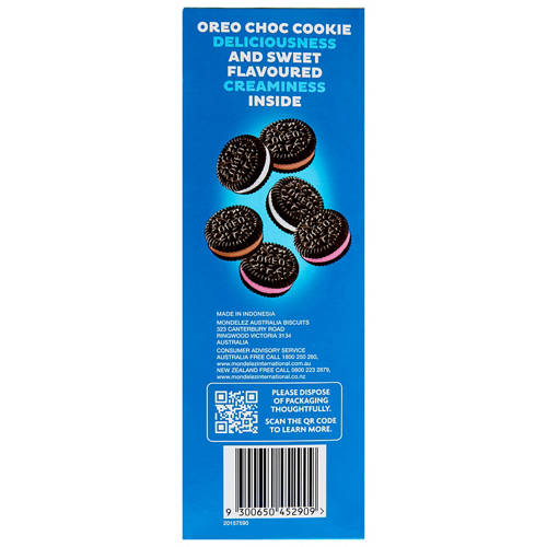 Front shot 3, Oreo Mini Variety 18pk 367g