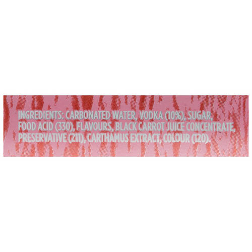 Ingredients 1, Vodka Lemon Lime Bitters 6 Pack