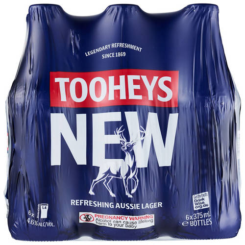 Front shot 3, Toohey's New 6 Pack 375ml