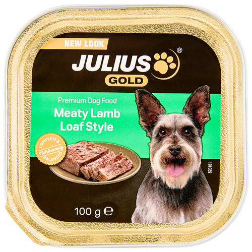 Front shot 2, Meaty Lamb Loaf Style Premium Dog Food 100g