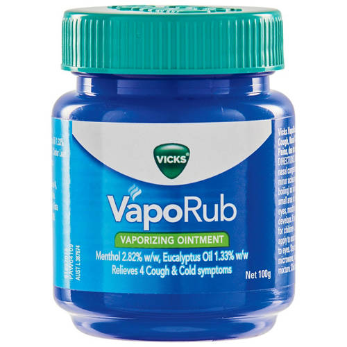 VapoRub 100g - 35g Product Image Front shot 01