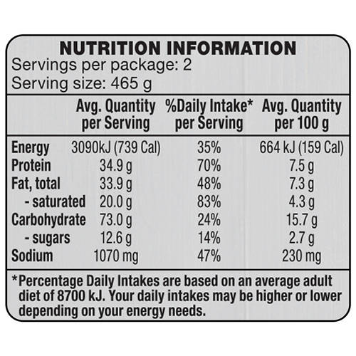 Nutrients 1, Beef Massaman Meal Kit 930g
