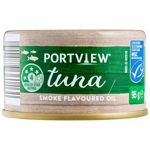 Front shot 2, Smoked Flavoured Tuna in Oil 95g