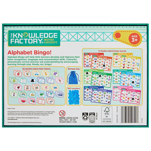 Front shot 3, Bingo Learning Games