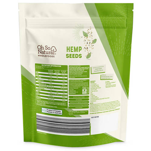 Front shot 2, Hemp Bulk Pack Seeds 1kg
