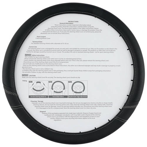 Front shot 2, Steering Wheel Covers