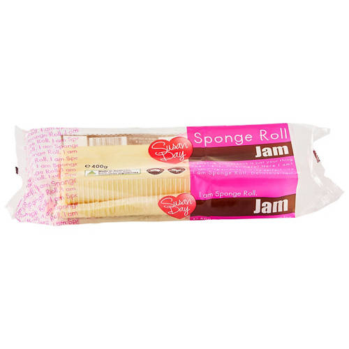 Front shot 2, Jam Sponge Roll 400g