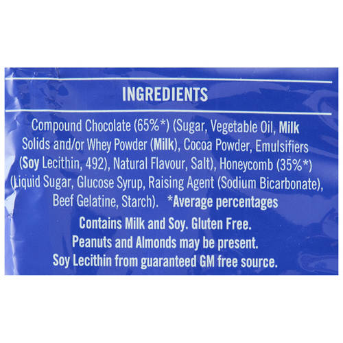 Ingredients 1, Violet Crumble Sharepack 280g