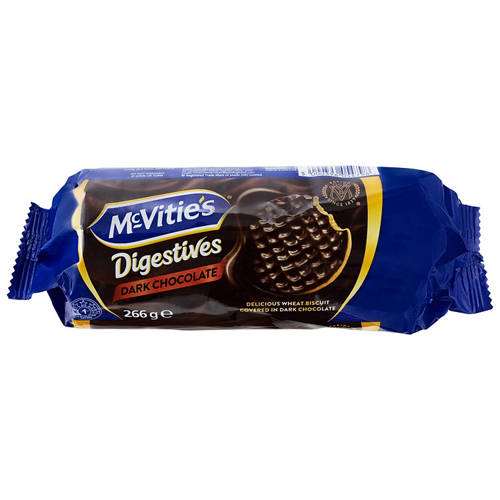 Front shot 2, Dark Chocolate Digestives 266g