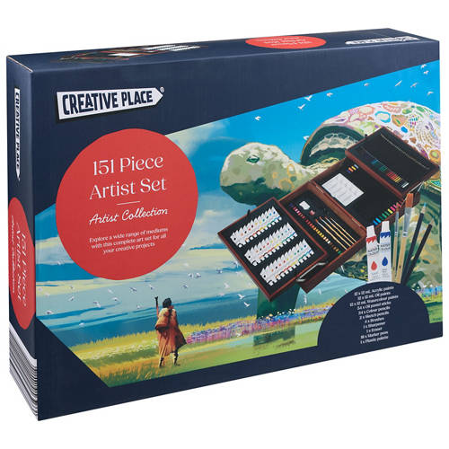 Front shot 2, Wooden Art Box Set