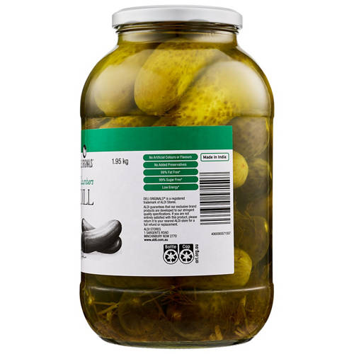 Front shot 2, Dill Cucumbers 1.95kg