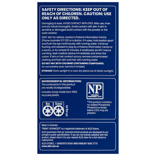 Front shot 4, Laundry Powder 5kg Regular