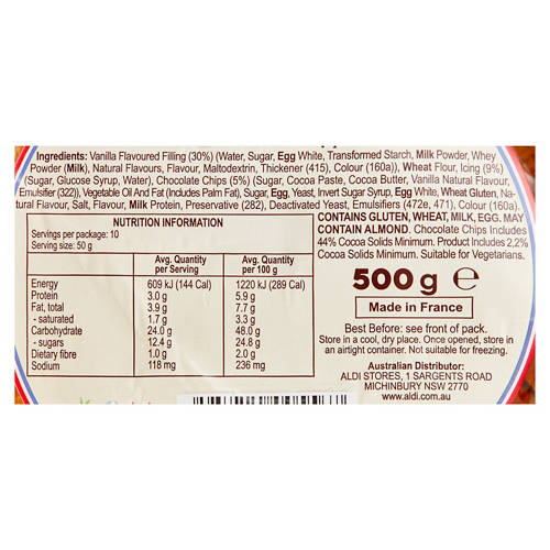 Nutrients 1, Brioche Swirl with Chocolate Chips