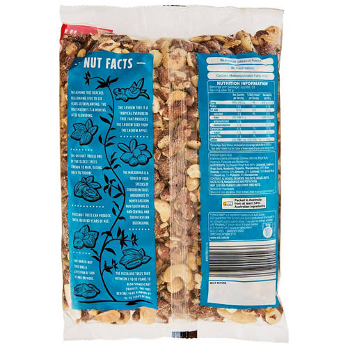 Front shot 2, Mixed Nuts Dry Roasted 1kg