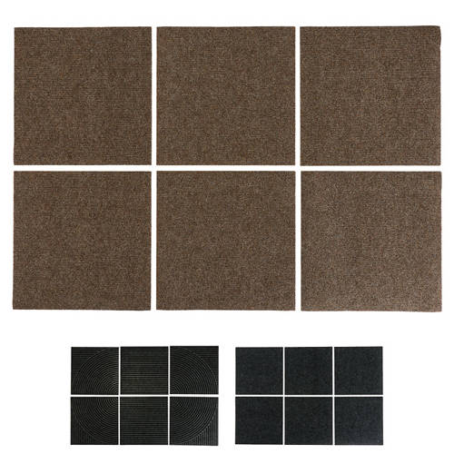 Group 1, Carpet Tiles 6 Pieces