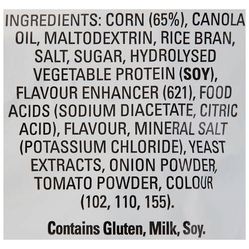 Ingredients 1, Burger Rings Party Bag 220g