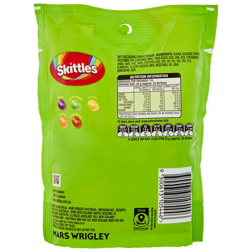 Front shot 2, Fruit Skittles 200g