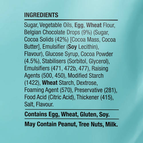 Ingredients 1, Chocolate Brownies 8 Pack