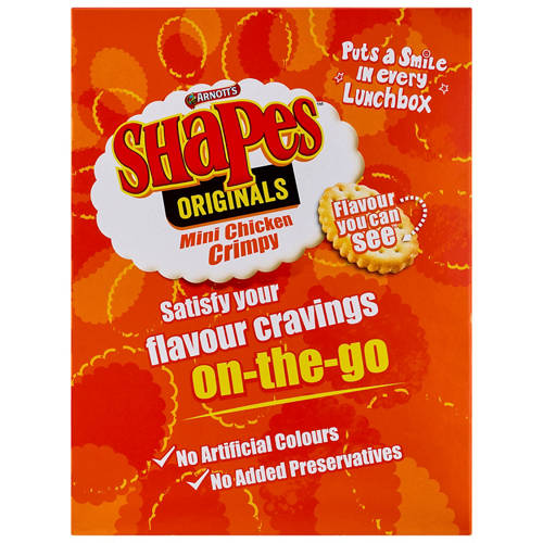 Front shot 3, Shapes Chicken Crimpy 200g 8 Pack