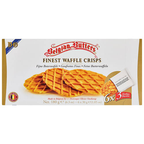 Front shot 3, Finest Waffle Crisps 6 Pack 180g
