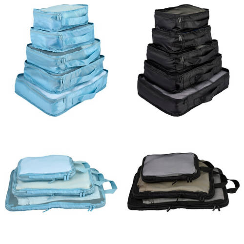Group 1, Packing Cubes 5 Pack or Compression Packing Cubes 3 Pack
