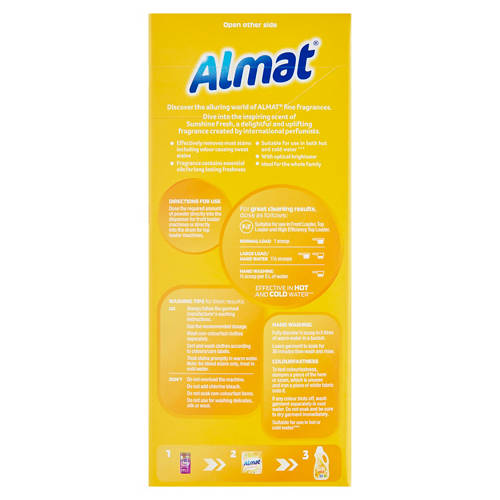 Front shot 4, Assorted Laundry Powder Concentrate 2kg