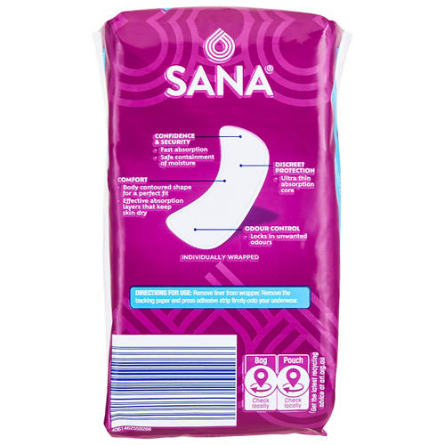 Front shot 3, Assorted Incontinence Liners