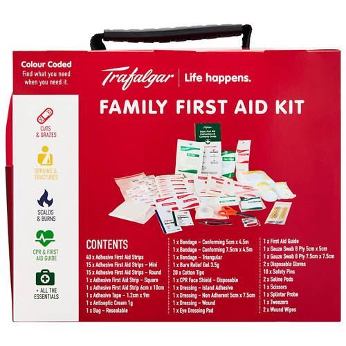 Front shot 4, Family First Aid Kit 126 Pack