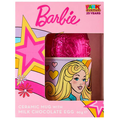 Front shot 2, Barbie Mug and Egg Gift Set 60g