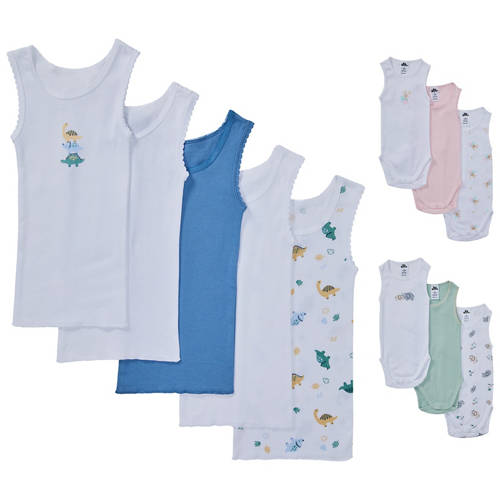 Group 1, Infant Singlet 5 Pack