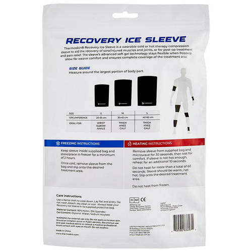 Front shot 2, Recovery Ice Sleeve