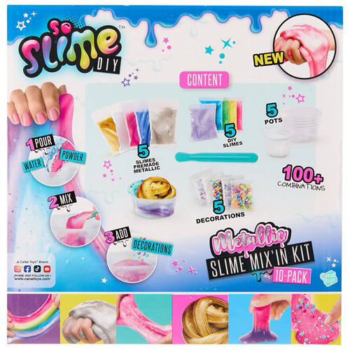 Front shot 3, Canal So Slime Kits Assortment