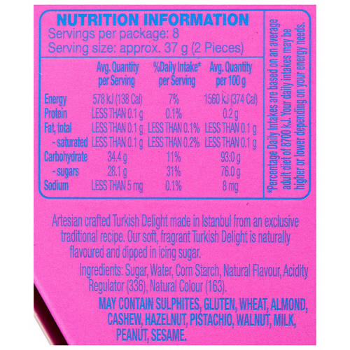 Nutrients 1, Turkish Delight Rose 300g
