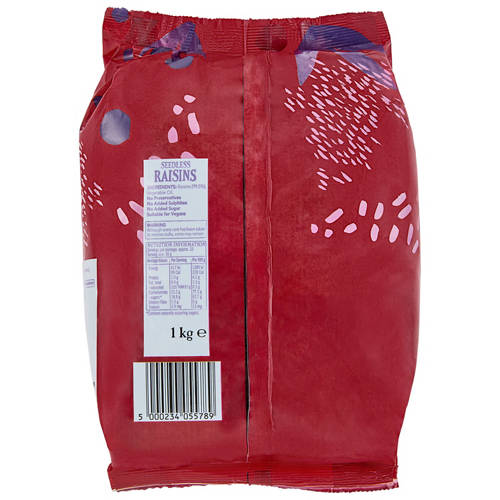 Front shot 2, Raisins 1kg